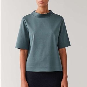 COS Boxy Mock-Neck